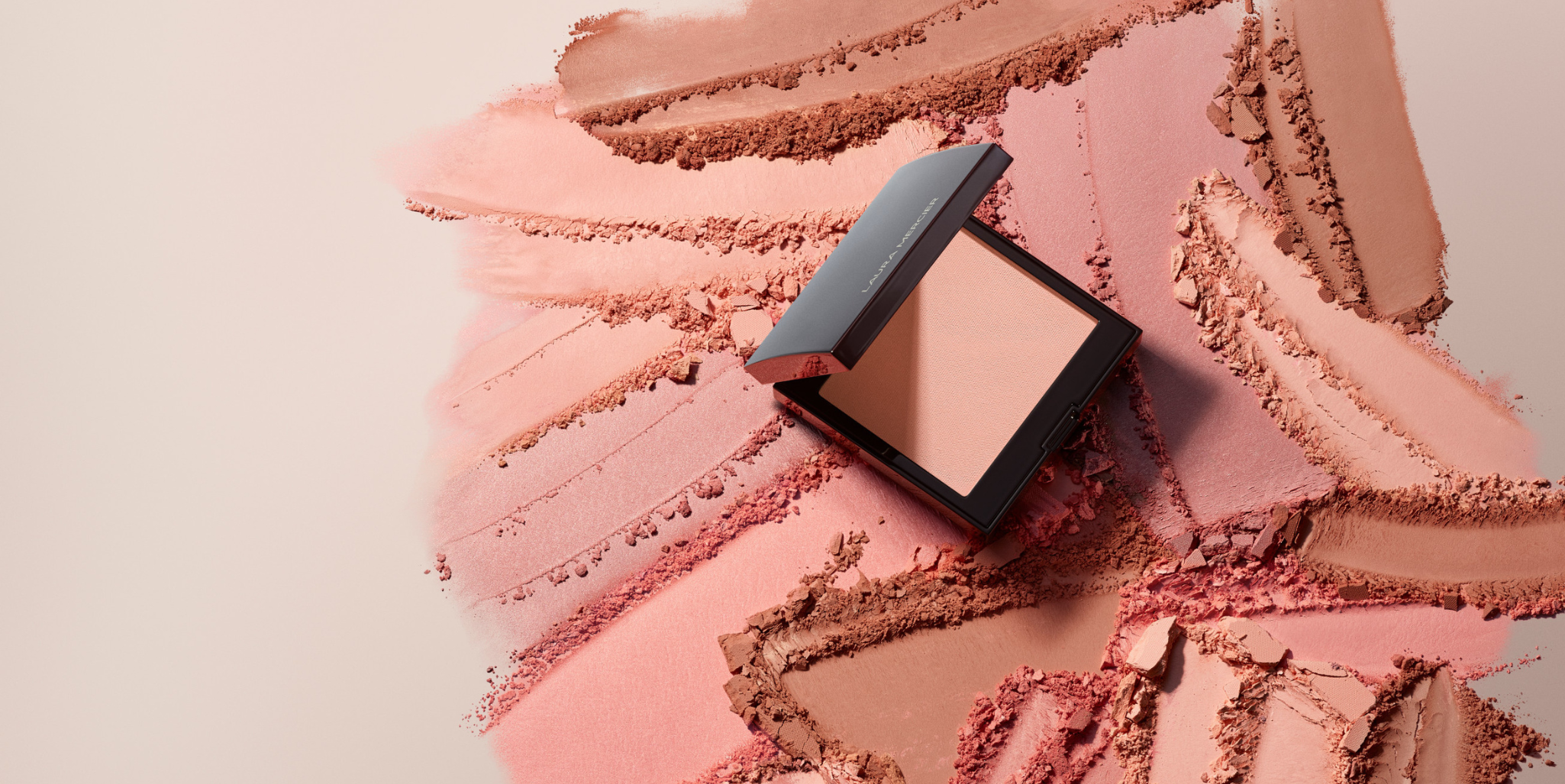 Laura Mercier Blush Color Infusion on top of blush swatches